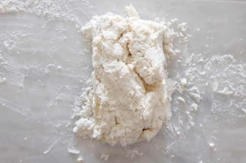 buttermilk biscuit letter fold